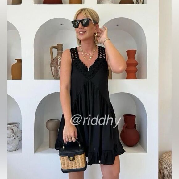 Zara mini slip dress NWT - Picture 2 of 7